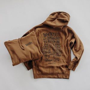 Revelation 4:9-11 Saddle Hoodie