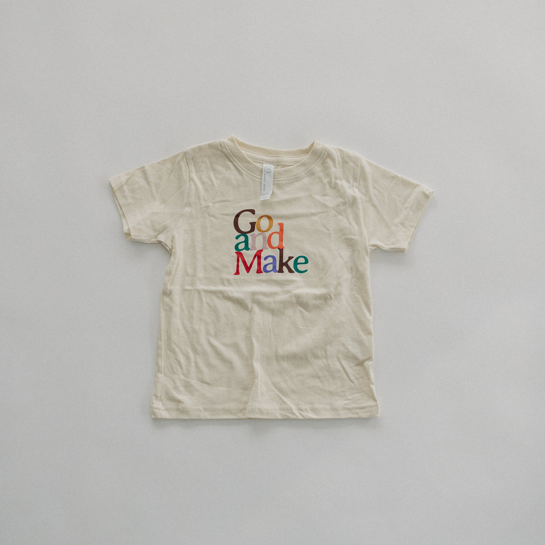 Go and Make Natural Toddler T-Shirt