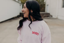 Load image into Gallery viewer, Revelation 4:9-11 Pale Pink Crewneck
