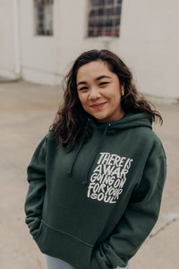 War For Your Soul Alpine Green Hoodie