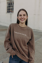 Load image into Gallery viewer, Colossians 3:23 Clay Crewneck
