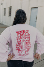 Load image into Gallery viewer, Revelation 4:9-11 Pale Pink Crewneck
